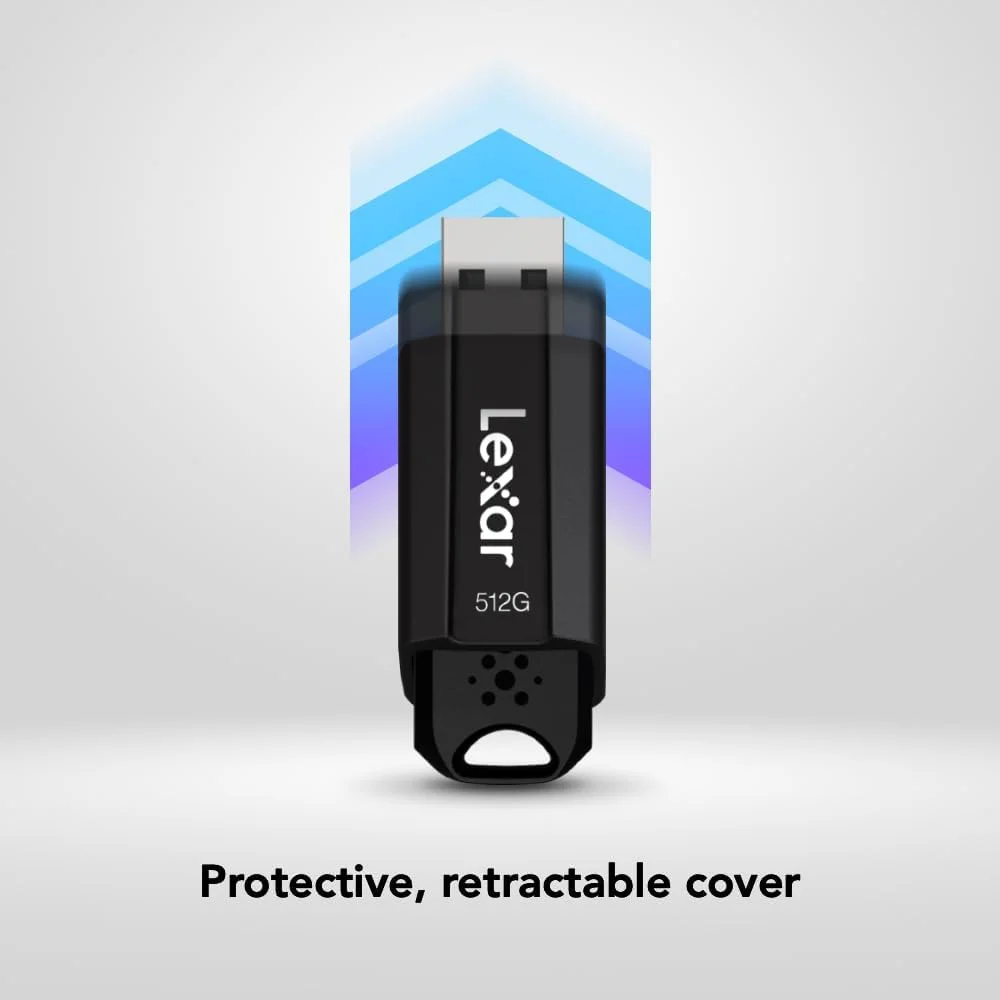 فلش مموری 512 گیگابایتی Lexar JumpDrive S80 USB 3.1، سرعت خواندن تا 150 مگابایت بر ثانیه، مشکی (LJDS080512G-BNBNU) فلش مموری 512 گیگابایتی Lexar JumpDrive S80 USB 3.1، سرعت خواندن تا 150 مگابایت بر ثانیه، مشکی (LJDS080512G-BNBNU)