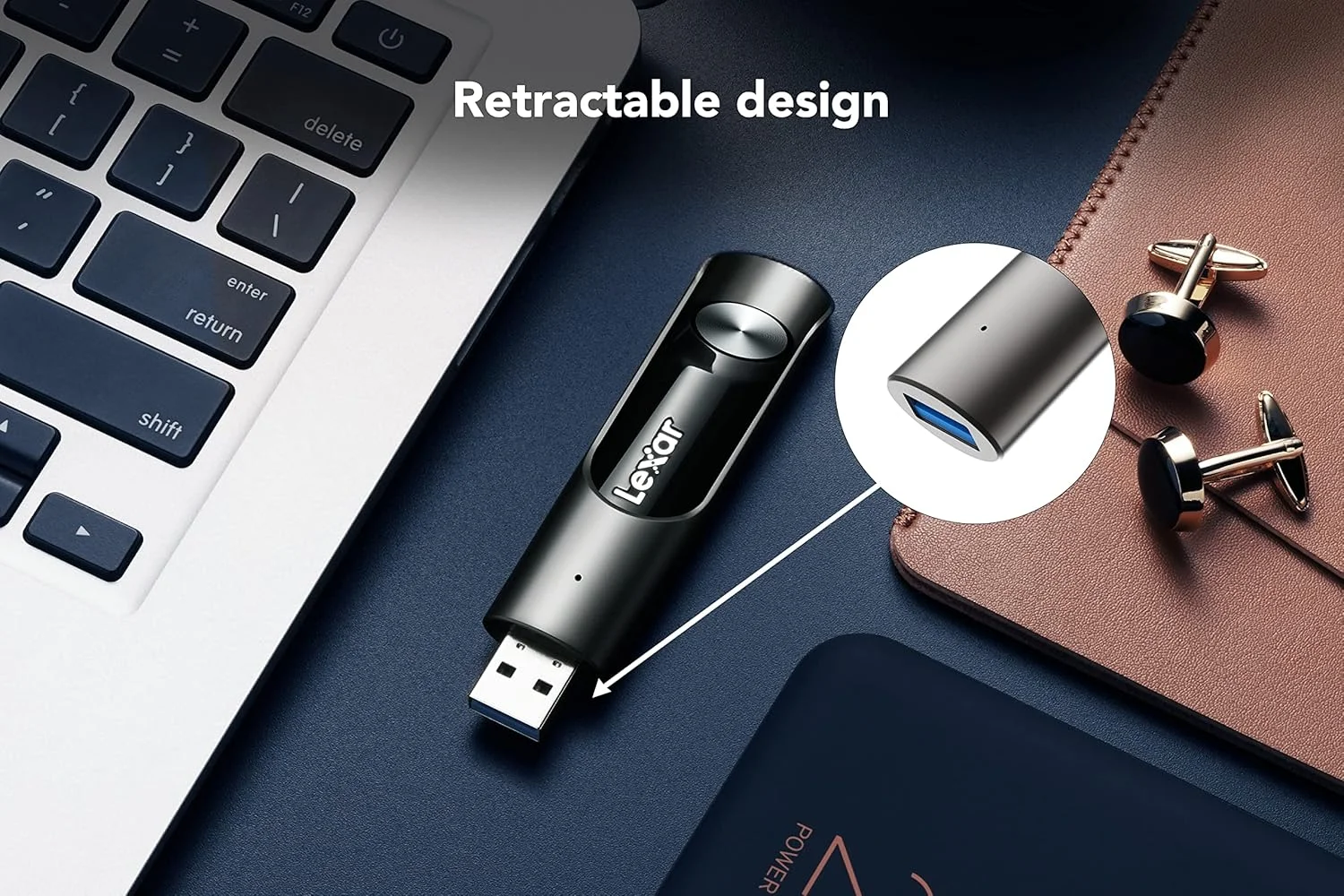 فلش مموری USB 3.2 نسل 1 لکسار JumpDrive P30 با ظرفیت 256 گیگابایت، مناسب برای USB 3.0/2.0، سرعت خواندن تا 450 مگابایت بر ثانیه، حافظه جانبی برای کامپیوتر، لپ تاپ، ذخیره سازی اطلاعات، عکس و ویدئو (LJDP030256G-RNQNG) فلش مموری USB 3.2 نسل 1 لکسار JumpDrive P30 با ظرفیت 256 گیگابایت، مناسب برای USB 3.0/2.0، سرعت خواندن تا 450 مگابایت بر ثانیه، حافظه جانبی برای کامپیوتر، لپ تاپ، ذخیره سازی اطلاعات، عکس و ویدئو (LJDP030256G-RNQNG)