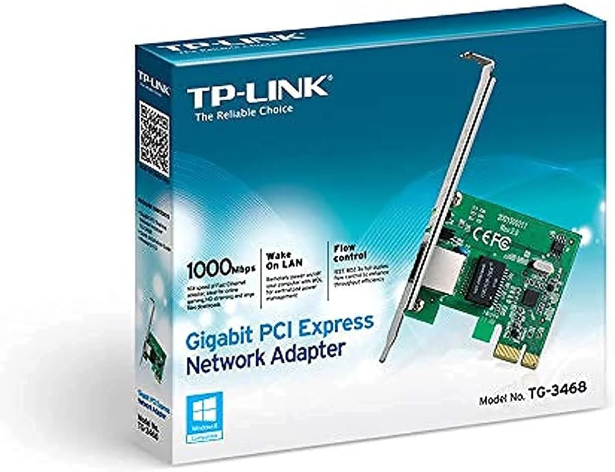کارت شبکه گیگابیتی PCI Express مدل TG-3468