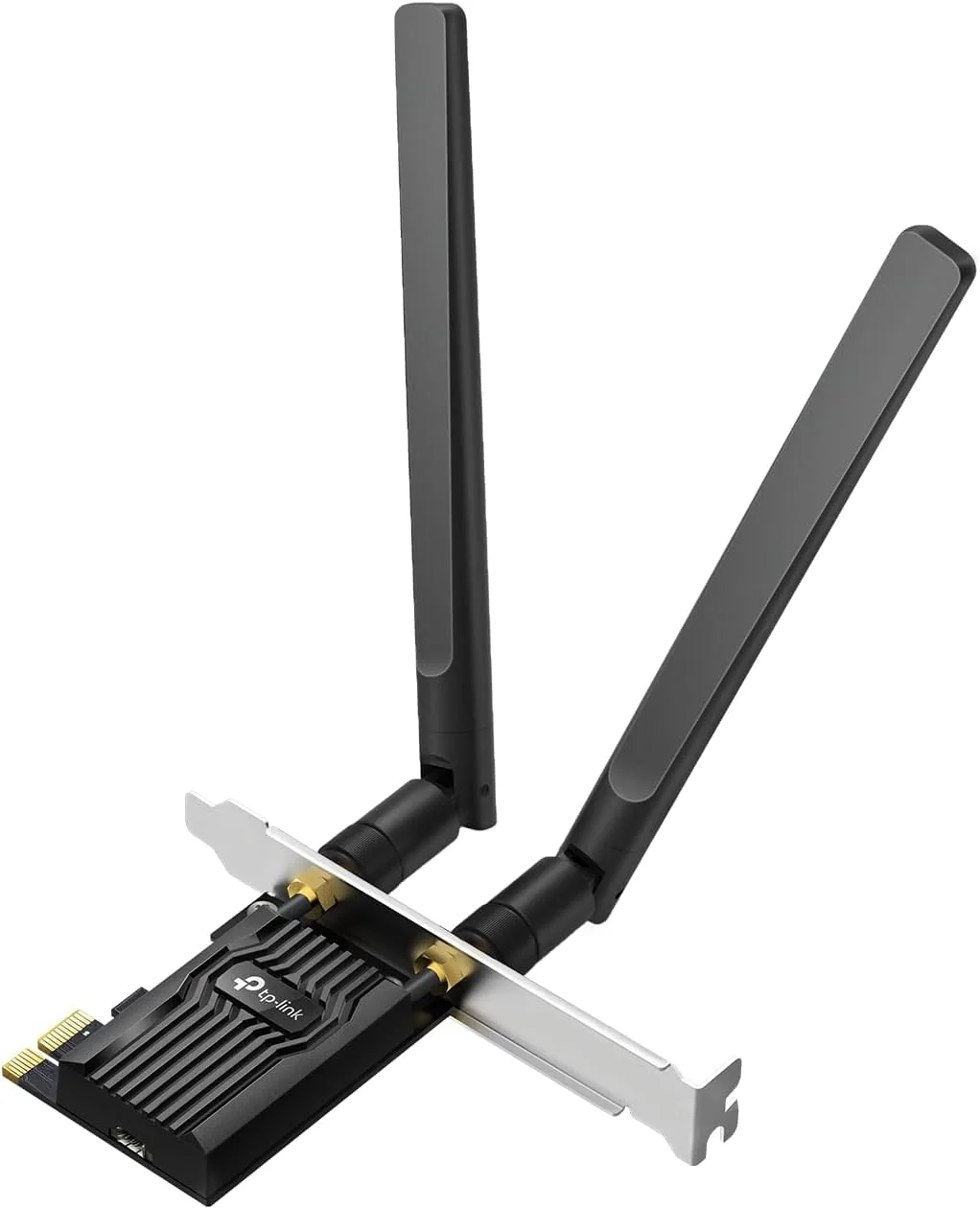 کارت شبکه وای فای 6 TP-Link PCIe برای کامپیوتر AX1800 (Archer TX20E)، بلوتوث 5.2، WPA3، آداپتور بی سیم دو بانده 802.11ax با MU-MIMO، تاخیر بسیار کم، پشتیبانی از ویندوز 11، 10 (فقط 64 بیتی)