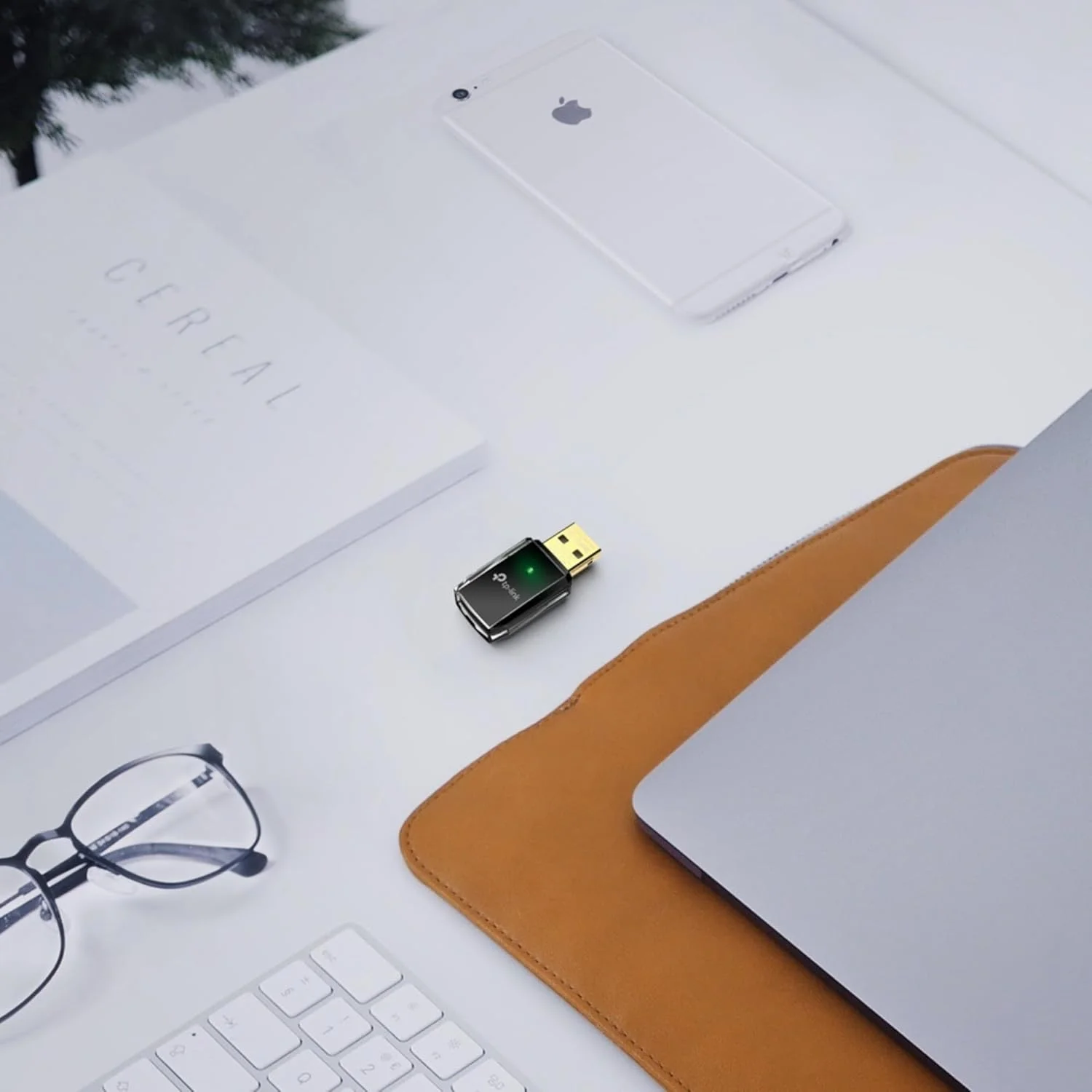 آداپتور وای فای USB تی پی-لینک Archer T2U 11AC - کارت شبکه بی سیم دو بانده 2.4G/5G AC600، دانگل وای فای، اندازه مینی، پشتیبانی از ویندوز (XP/7/8/8.1/10)، سیستم عامل مک (10.7~10.14)