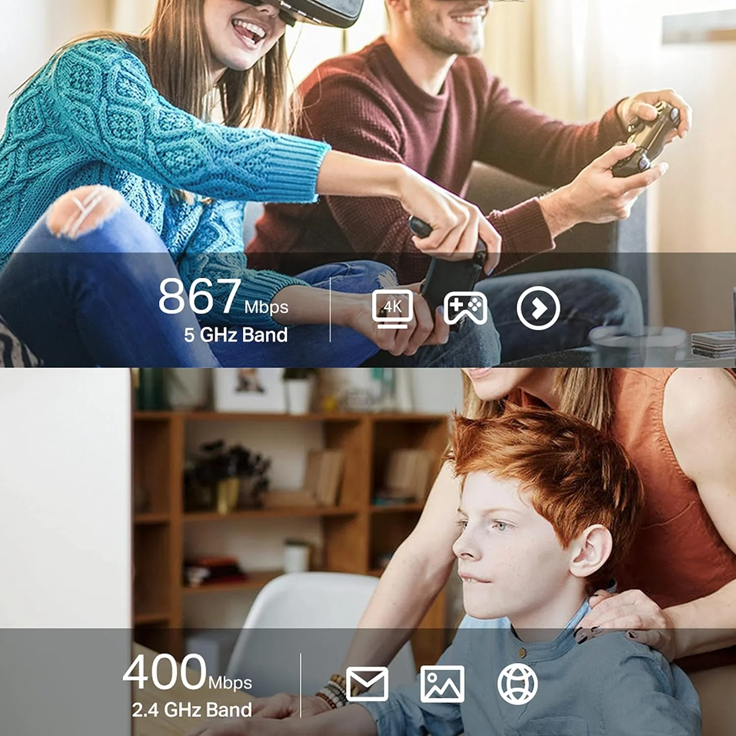 آداپتور USB کارت شبکه وای فای دو بانده TP-Link Archer T3U Nano AC1300، سایز نانو، MU-MIMO، WPA3، سازگار با ویندوز و مک