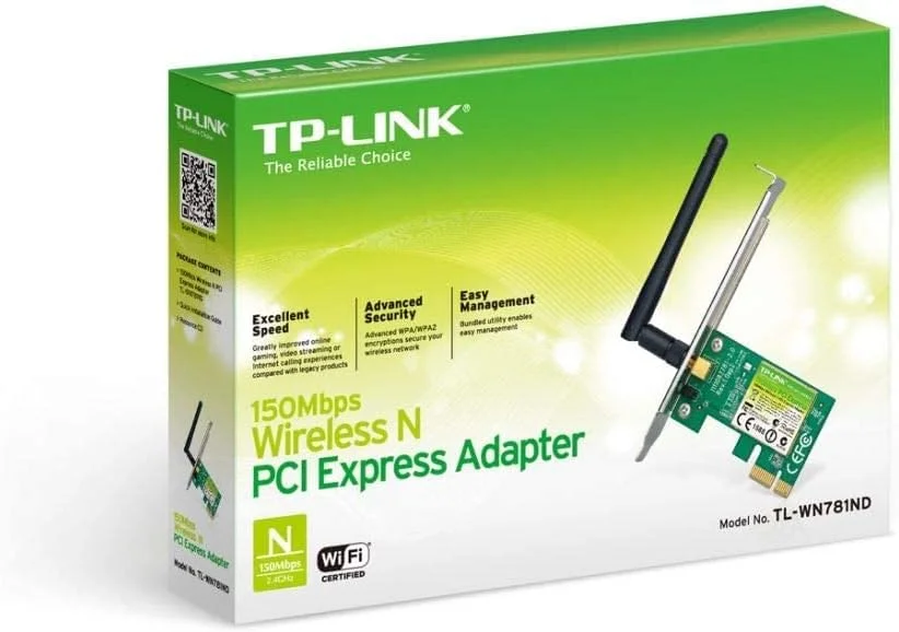 کارت شبکه بی سیم TP-Link TL-WN781ND کارت شبکه بی سیم TP-Link TL-WN781ND