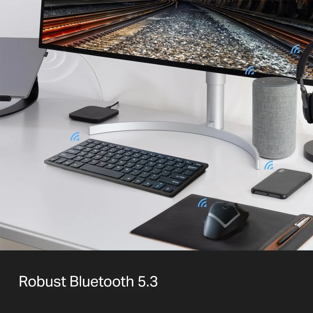 آداپتور وای فای بلوتوث USB دو کاره TP-Link Archer TX10UB Nano | آداپتور AX900 WiFi 6 BT 5.3 USB 2.0 برای رایانه شخصی | دانگل وای فای دو بانده | OFDMA، MU-MIMO، WPA3 | اندازه مناسب سفر | پشتیبانی از ویندوز 11، 10