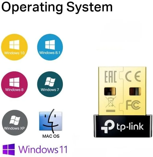 آداپتور بلوتوث USB نانو TP-Link 4.0 برای کامپیوتر رومیزی و لپ تاپ، دانگل/گیرنده بلوتوث برد بلند برای ویندوز 10/8.1/8/7/XP، Plug and Play (UB4A) آداپتور بلوتوث USB نانو TP-Link 4.0 برای کامپیوتر رومیزی و لپ تاپ، دانگل/گیرنده بلوتوث برد بلند برای ویندوز 10/8.1/8/7/XP، Plug and Play (UB4A)