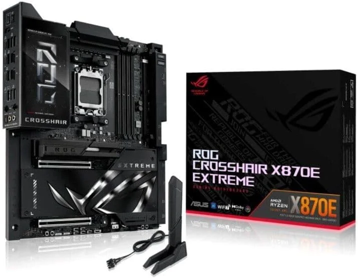 مادربرد گیمینگ ایسوس ROG Crosshair X870E Extreme – سوکت AMD AM5، چیپست X870E، PCIe 5.0، USB4، Wi-Fi 7
