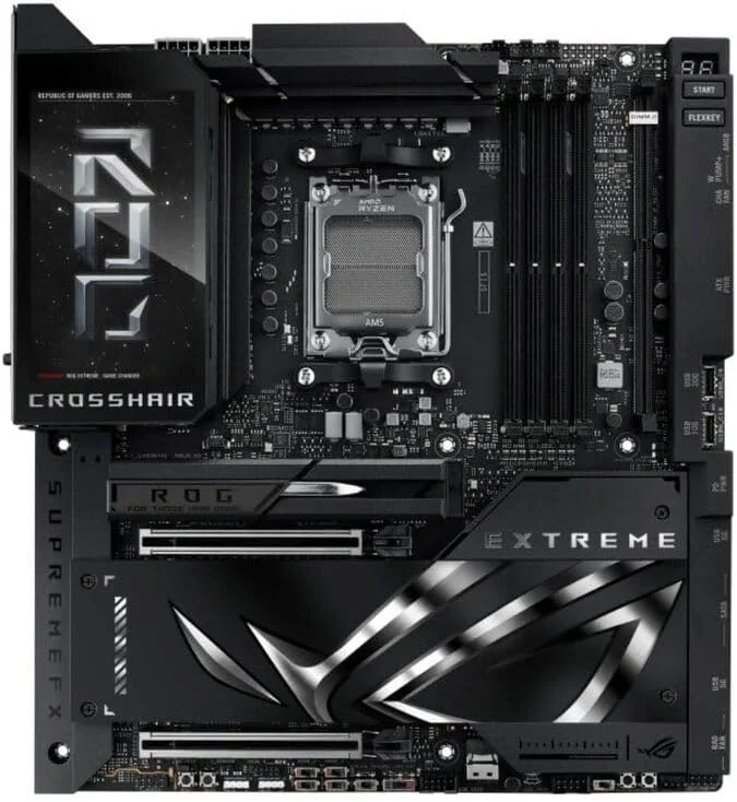 مادربرد گیمینگ ایسوس ROG Crosshair X870E Extreme – سوکت AMD AM5، چیپست X870E، PCIe 5.0، USB4، Wi-Fi 7