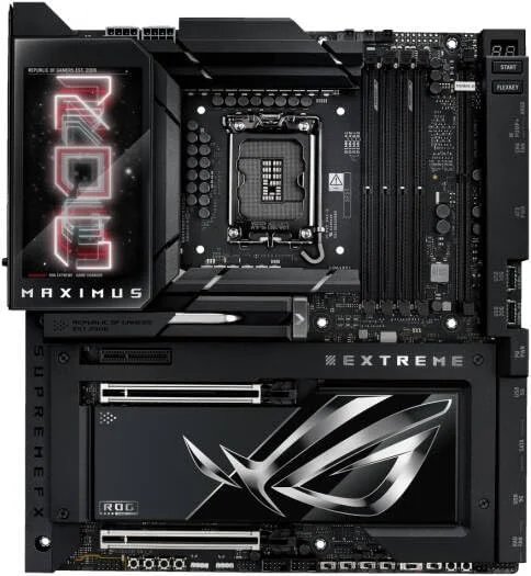 مادربرد ایسوس ROG Maximus Z890 Extreme – سوکت LGA 1851، چیپست Z890، تاندربولت 5، ATX مادربرد ایسوس ROG Maximus Z890 Extreme – سوکت LGA 1851، چیپست Z890، تاندربولت 5، ATX
