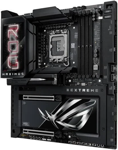 مادربرد ایسوس ROG Maximus Z890 Extreme – سوکت LGA 1851، چیپست Z890، تاندربولت 5، ATX مادربرد ایسوس ROG Maximus Z890 Extreme – سوکت LGA 1851، چیپست Z890، تاندربولت 5، ATX
