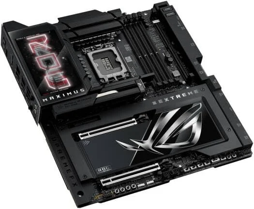 مادربرد ایسوس ROG Maximus Z890 Extreme – سوکت LGA 1851، چیپست Z890، تاندربولت 5، ATX مادربرد ایسوس ROG Maximus Z890 Extreme – سوکت LGA 1851، چیپست Z890، تاندربولت 5، ATX