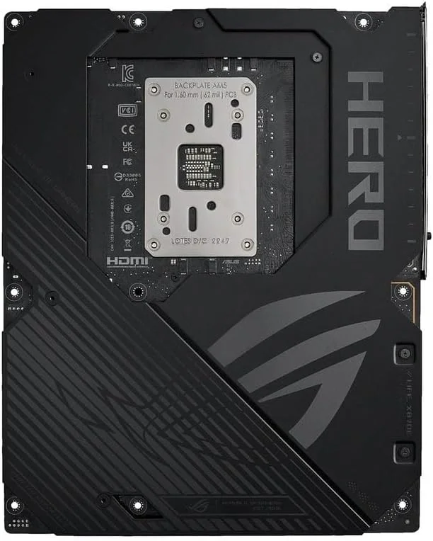 مادربرد گیمینگ ایسوس ROG Crosshair X870E Hero – سوکت AMD AM5، چیپست X870E، PCIe 5.0، USB4، Wi-Fi 7 مادربرد گیمینگ ایسوس ROG Crosshair X870E Hero – سوکت AMD AM5، چیپست X870E، PCIe 5.0، USB4، Wi-Fi 7