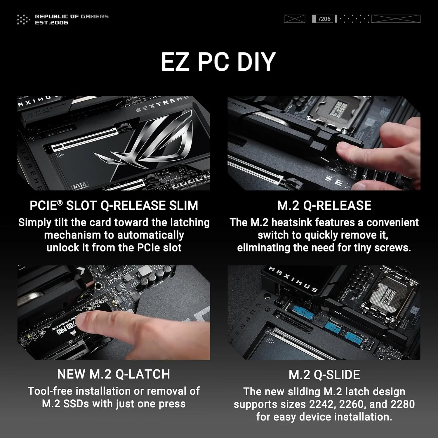 مادربرد ایسوس ROG MAXIMUS Z890 EXTREME Intel® Z890 LGA 1851 E-ATX، مجهز به هوش مصنوعی پیشرفته، 24+2+1+2 فاز، DDR5، WiFi7، LAN 2.5G/10G، PCIe® 5.0 M.2، Thunderbolt™ 5، USB Type-C®، اورکلاک هوش مصنوعی، صفحه نمایش LCD 5 اینچی