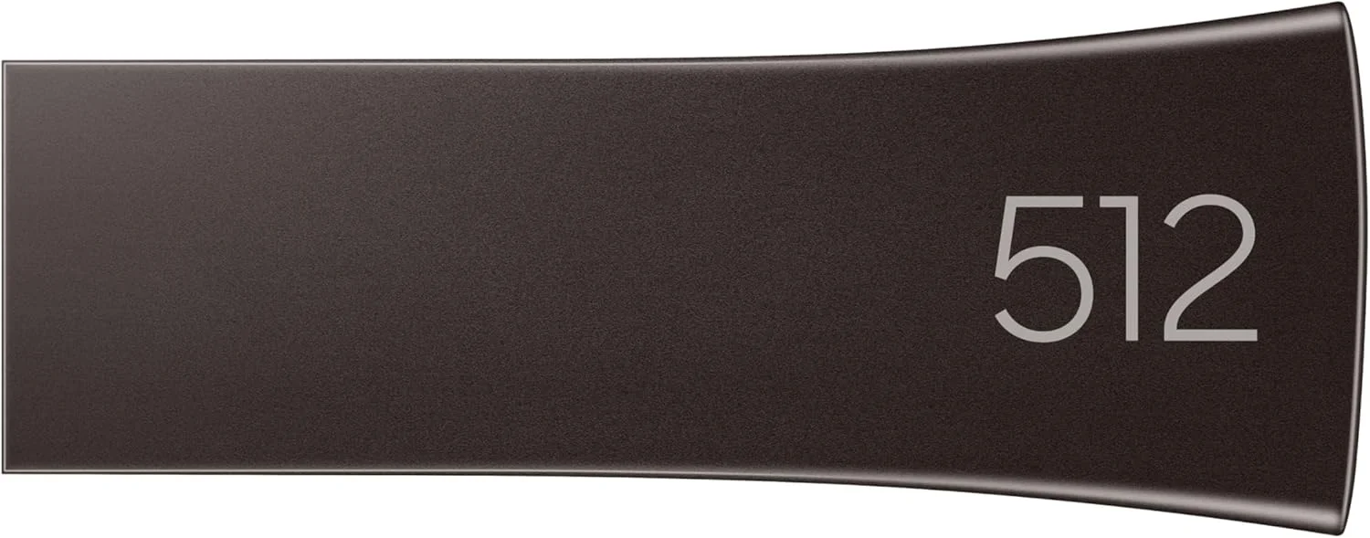 فلش مموری USB سامسونگ مدل Bar Plus با ظرفیت 512 گیگابایت، خاکستری تیتانیومی فلش مموری USB سامسونگ مدل Bar Plus با ظرفیت 512 گیگابایت، خاکستری تیتانیومی