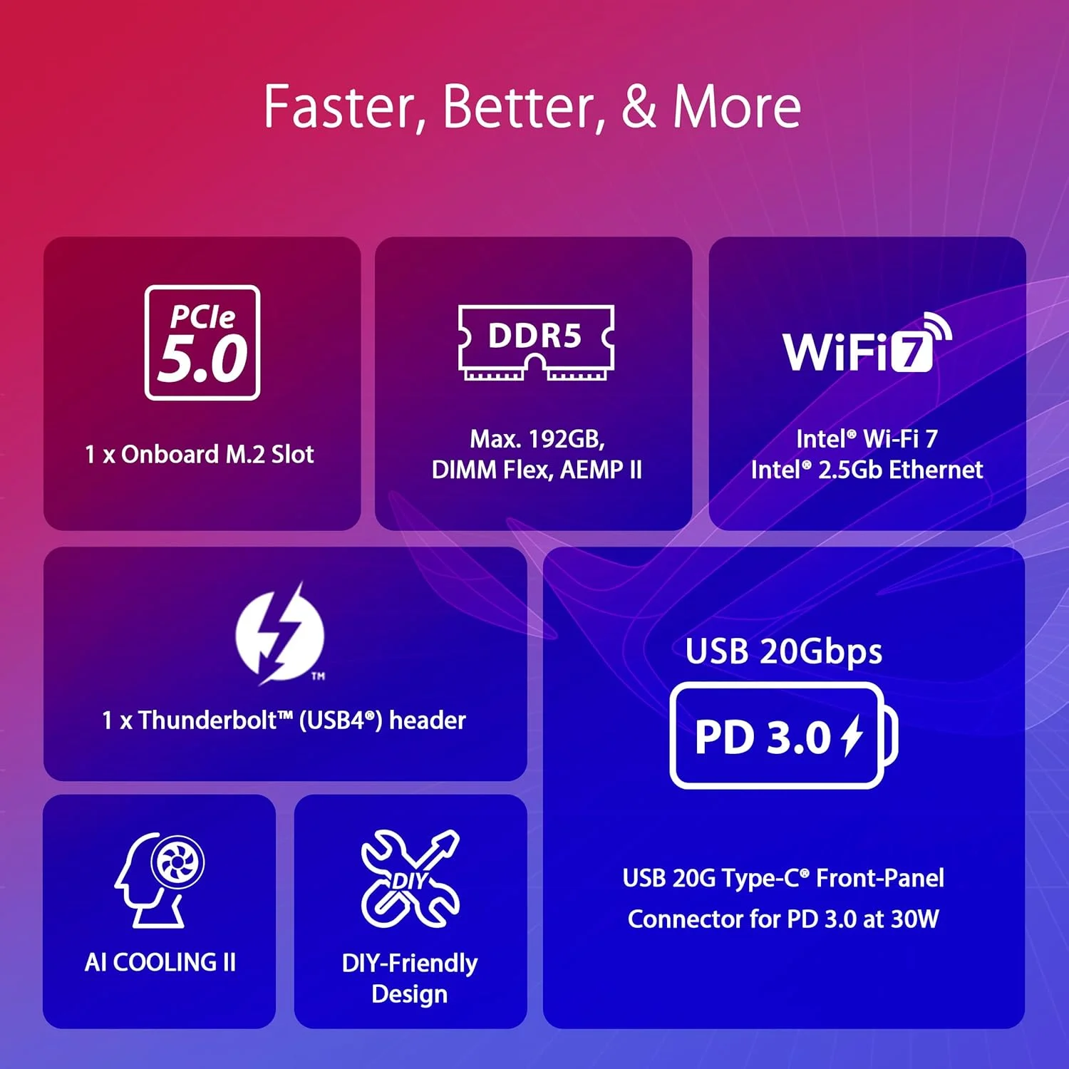 مادربرد گیمینگ ایسوس ROG Strix Z790-E WiFi II LGA 1700 (نسل 14، 13 و 12 اینتل) ATX (DDR5، PCIe 5.0، LAN 2.5 گیگابیتی، 5 اسلات M.2، PCIe 5.0 x16، WiFi 7، کانکتور پنل جلویی با PD 3.0 تا 30 وات) مادربرد گیمینگ ایسوس ROG Strix Z790-E WiFi II LGA 1700 (نسل 14، 13 و 12 اینتل) ATX (DDR5، PCIe 5.0، LAN 2.5 گیگابیتی، 5 اسلات M.2، PCIe 5.0 x16، WiFi 7، کانکتور پنل جلویی با PD 3.0 تا 30 وات)