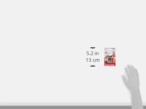 کارت حافظه سن‌دیسک Ultra با ظرفیت 64 گیگابایت SDXC، سرعت تا 100 مگابایت بر ثانیه، کلاس 10، مشکی/خاکستری