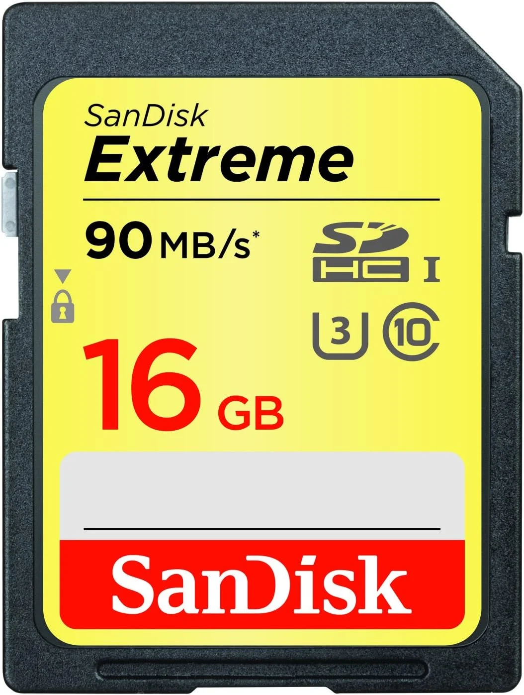 کارت حافظه 16 گیگابایتی SanDisk Extreme SDHC UHS-I Class 10 با سرعت 90 مگابایت بر ثانیه
