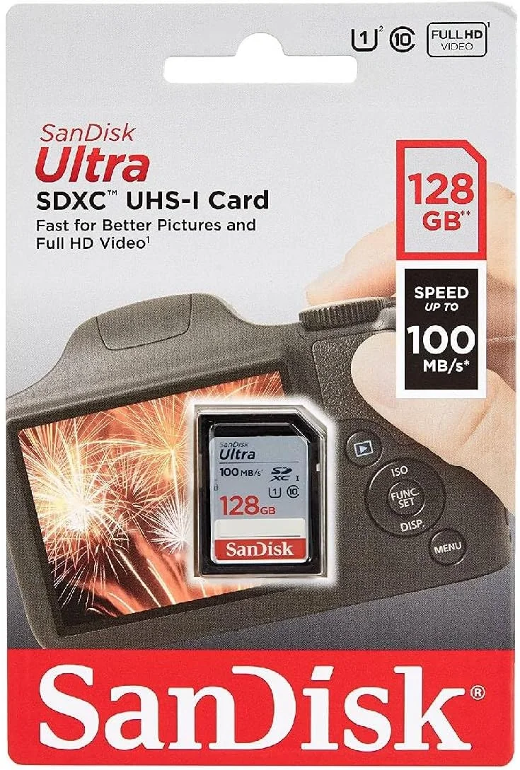 کارت حافظه 128 گیگابایتی SANDISK ULTRA SDXC