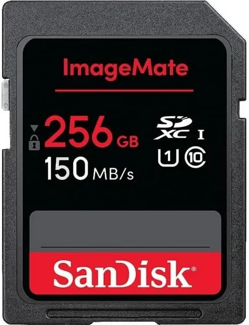 کارت حافظه سن دیسک ImageMate SDXC UHS-1 با ظرفیت 256 گیگابایت - سرعت تا 150 مگابایت بر ثانیه - مدل SDSDUN4-256G-Aw6kn