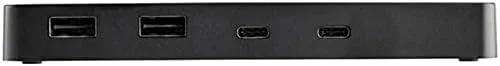 سوئیچ KVM دو پورت USB-C استار تک - HDMI 4K 60Hz - سوئیچ مینی KVM رومیزی USB Type-C دو پورت UHD جمع و جور با کابل های USB-C - تغذیه از طریق گذرگاه - Macbook Ipad Pro Thinkpad Ideapad Elitebook (Sv211Hduc)