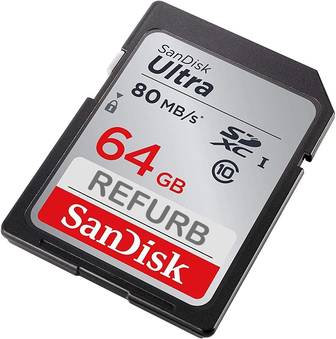 کارت حافظه 64 گیگابایتی SanDisk Ultra SDXC با سرعت 80 مگابایت بر ثانیه، کلاس 10 کارت حافظه 64 گیگابایتی SanDisk Ultra SDXC با سرعت 80 مگابایت بر ثانیه، کلاس 10