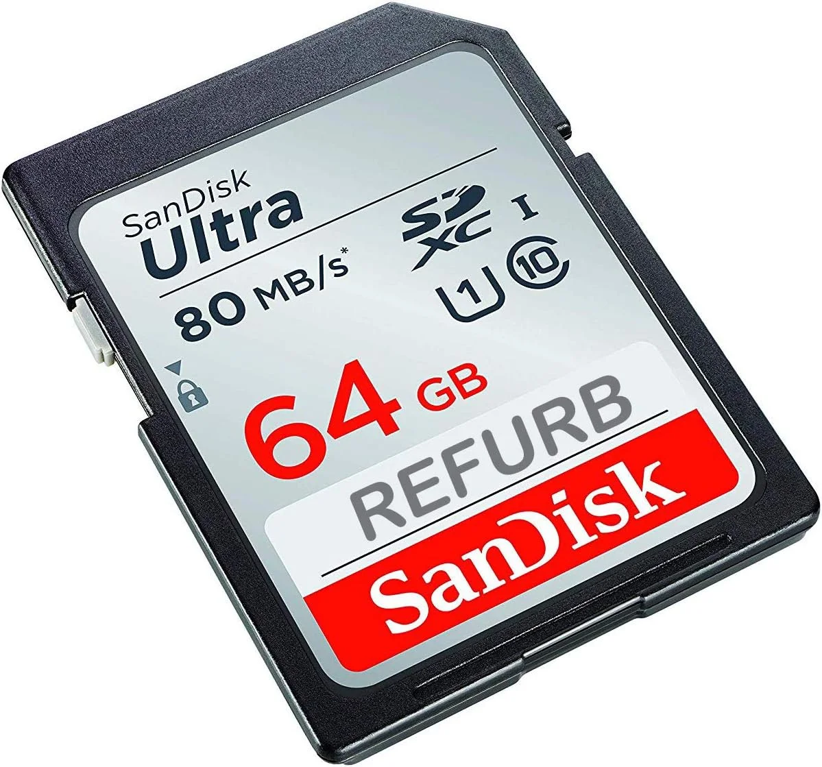 کارت حافظه 64 گیگابایتی SanDisk Ultra SDXC با سرعت 80 مگابایت بر ثانیه، کلاس 10 کارت حافظه 64 گیگابایتی SanDisk Ultra SDXC با سرعت 80 مگابایت بر ثانیه، کلاس 10