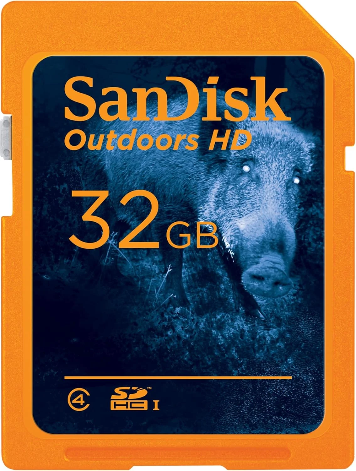 کارت حافظه سن‌دیسک 32 گیگابایت دو عددی HD SDHC UHS-I مناسب فضای باز (2x32GB) - سرعت تا 100 مگابایت بر ثانیه، C4، کارت SD برای دوربین‌های شکاری - SDSDBNN-032G-GN6V2