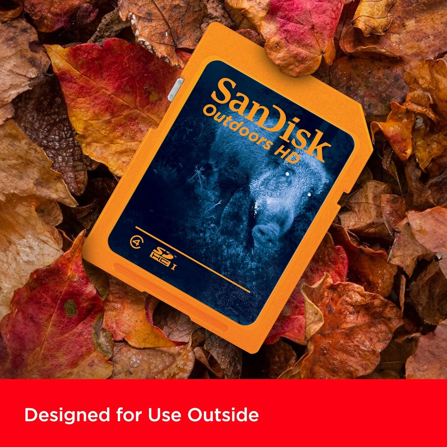 کارت حافظه سن‌دیسک 32 گیگابایت دو عددی HD SDHC UHS-I مناسب فضای باز (2x32GB) - سرعت تا 100 مگابایت بر ثانیه، C4، کارت SD برای دوربین‌های شکاری - SDSDBNN-032G-GN6V2