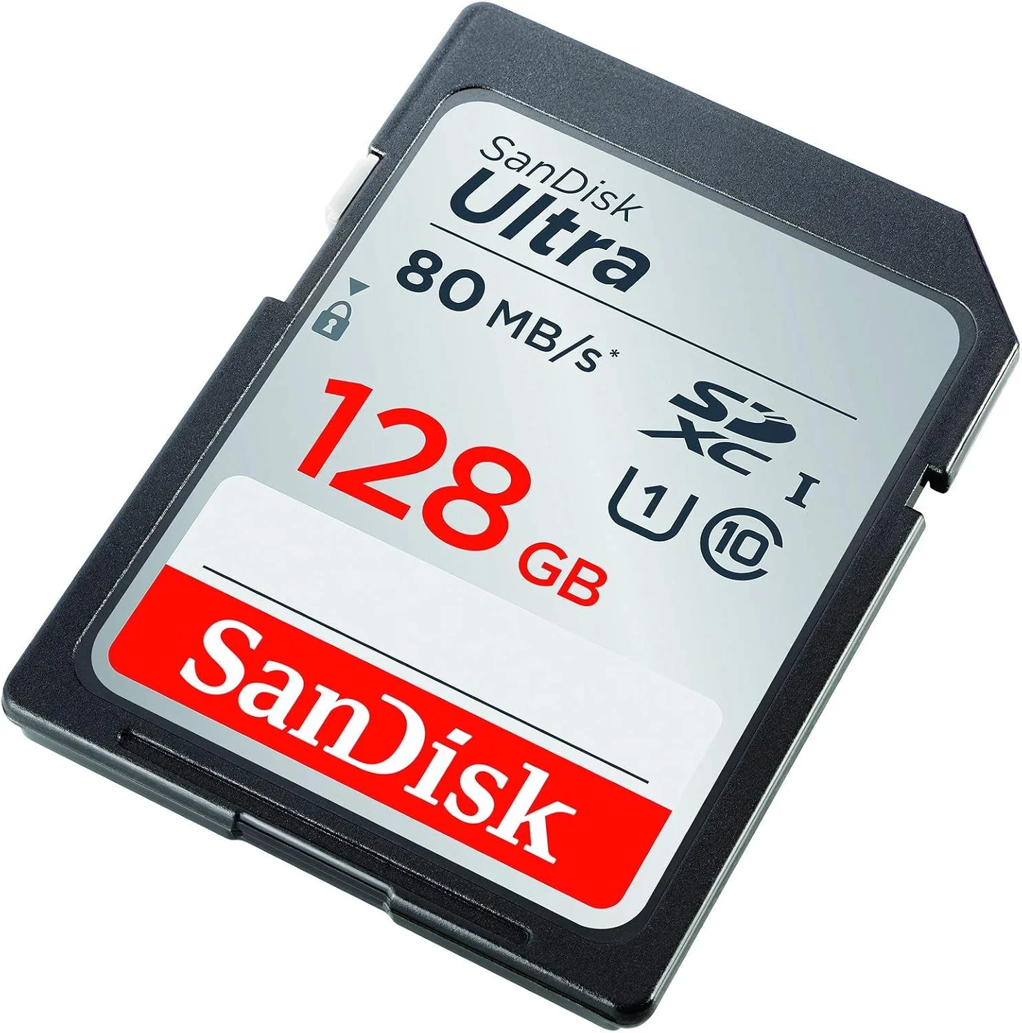کارت حافظه 128 گیگابایتی SanDisk Ultra UHS-I Class 10 SDXC، مشکی، بسته بندی استاندارد (SDSDUNC-128G-GN6IN) (بازسازی شده تایید شده) کارت حافظه 128 گیگابایتی SanDisk Ultra UHS-I Class 10 SDXC، مشکی، بسته بندی استاندارد (SDSDUNC-128G-GN6IN) (بازسازی شده تایید شده)