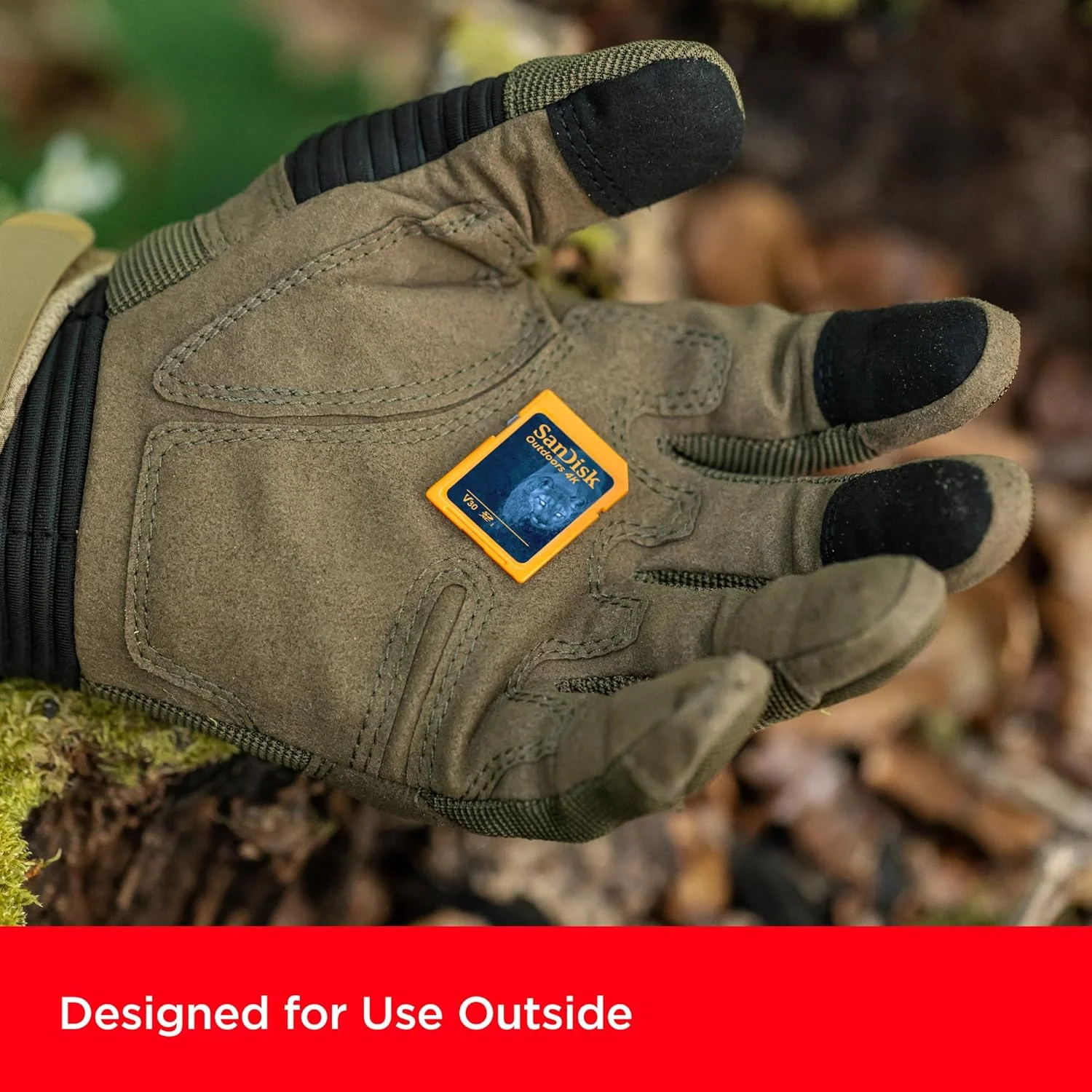 کارت حافظه سن‌دیسک 64 گیگابایت مناسب فضای باز 4K SDXC UHS-I (2x64GB) - سرعت تا 170 مگابایت بر ثانیه، C10, U3, V30، کارت SD دوربین