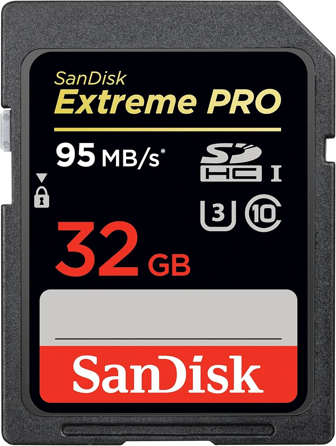 کارت حافظه سن دیسک اکستریم پرو 32 گیگابایت SDHC UHS-I - بسته بندی بدون دردسر