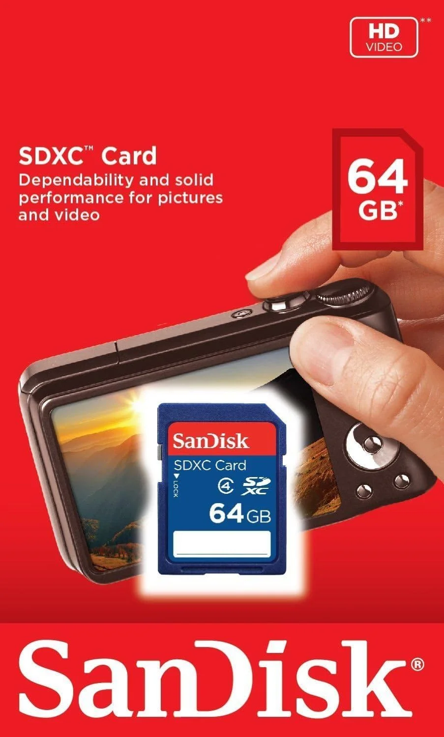 بسته 10 عددی کارت حافظه 64 گیگابایتی SanDisk SDXC کلاس 4 مدل SDSDB-064G به همراه (1) کارت خوان GoRAM بسته 10 عددی کارت حافظه 64 گیگابایتی SanDisk SDXC کلاس 4 مدل SDSDB-064G به همراه (1) کارت خوان GoRAM