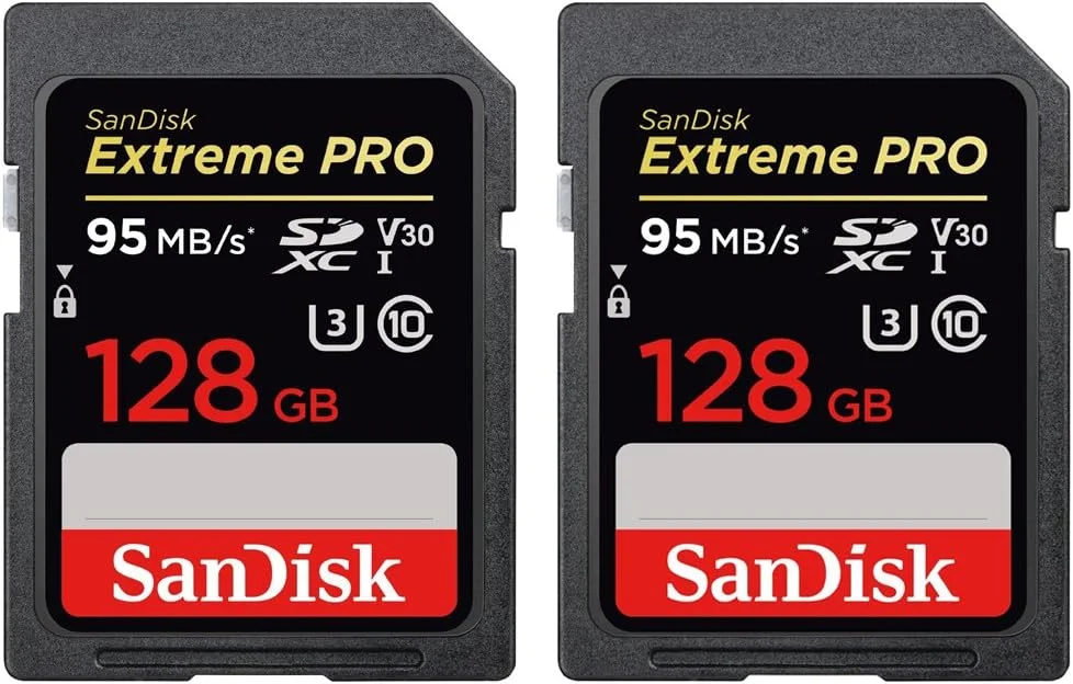 کارت حافظه SanDisk Extreme PRO SDXC 128GB UHS-1 (SDSDXXG-128G-ANCIN) بسته 2 عددی