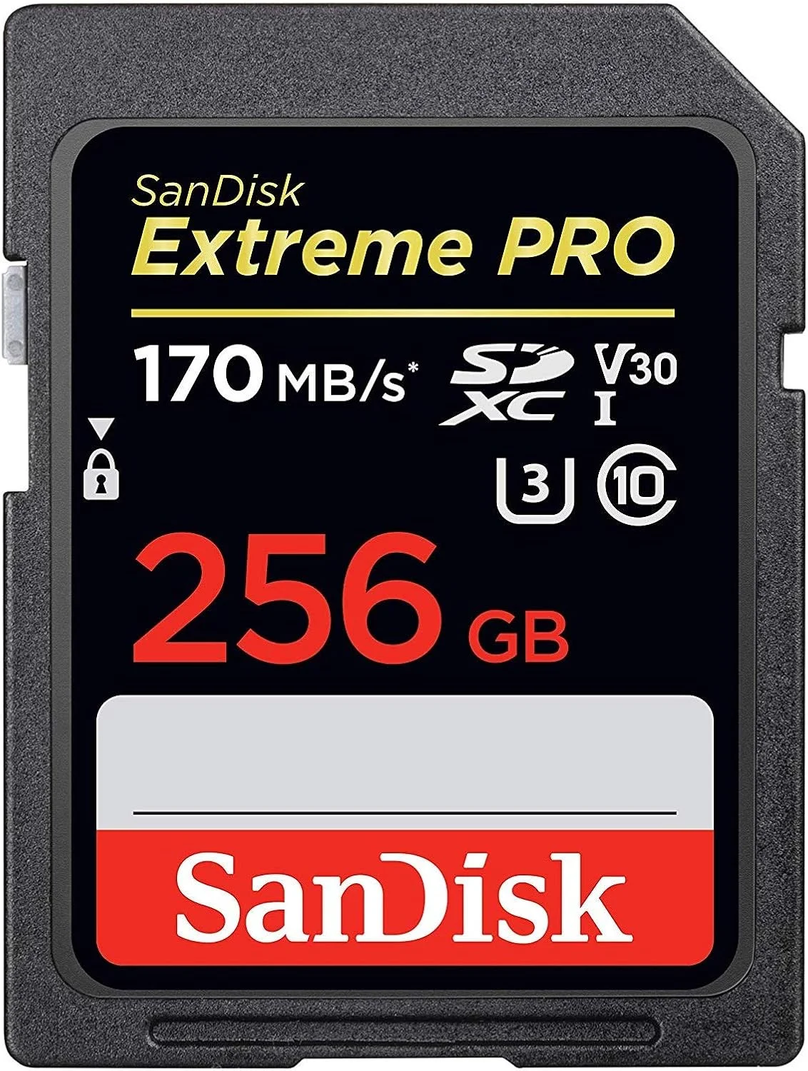 کارت حافظه 256 گیگابایتی SanDisk Extreme Pro SDXC UHS-I مناسب دوربین های نیکون D3500، D7500، D5600 (SDSDXXY-256G-GN4IN) کلاس 10 با قابلیت ضبط ویدئو 4K UHD به همراه (1) کارت خوان حافظه Everything But Stromboli 3.0