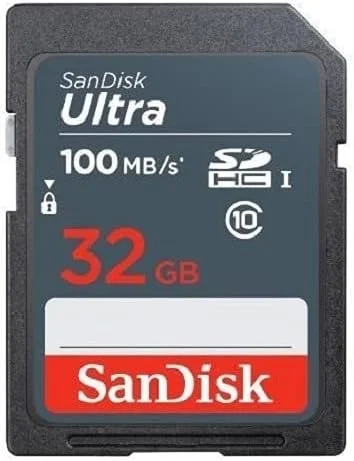 بسته 5 عددی کارت حافظه 32 گیگابایتی SanDisk Ultra SDHC UHS-I Class 10 (SDSDUNR-032G-GN3IN) به همراه 5 عدد جعبه کارت SD و 1 عدد کارت خوان Everything But Stromboli