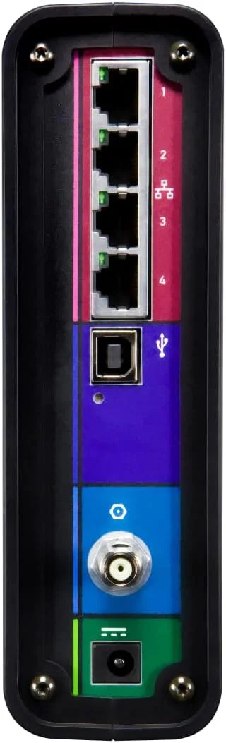 مودم کابلی گیگابیتی ARRIS SURFboard SBG10 DOCSIS 3.0 16 x 4 و روتر وای فای AC1600 | Comcast Xfinity, Cox, Spectrum | دو پورت 1 گیگابیت بر ثانیه | حداکثر سرعت اینترنت 400 مگابیت بر ثانیه | برنامه SURFboard مودم کابلی گیگابیتی ARRIS SURFboard SBG10 DOCSIS 3.0 16 x 4 و روتر وای فای AC1600 | Comcast Xfinity, Cox, Spectrum | دو پورت 1 گیگابیت بر ثانیه | حداکثر سرعت اینترنت 400 مگابیت بر ثانیه | برنامه SURFboard