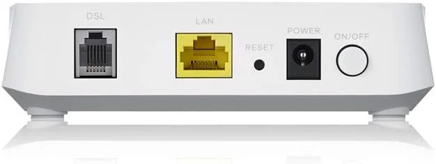 مودم بریج VDSL2 زایکسل Annex A | اتصال 17a (200 مگابیت بر ثانیه) و خط تکی 35b (300 مگابیت بر ثانیه) | Supervectoring، TR-069، TR-286 Melt | مدیریت از راه دور، فریمور Opal [VMG4005-B50A]