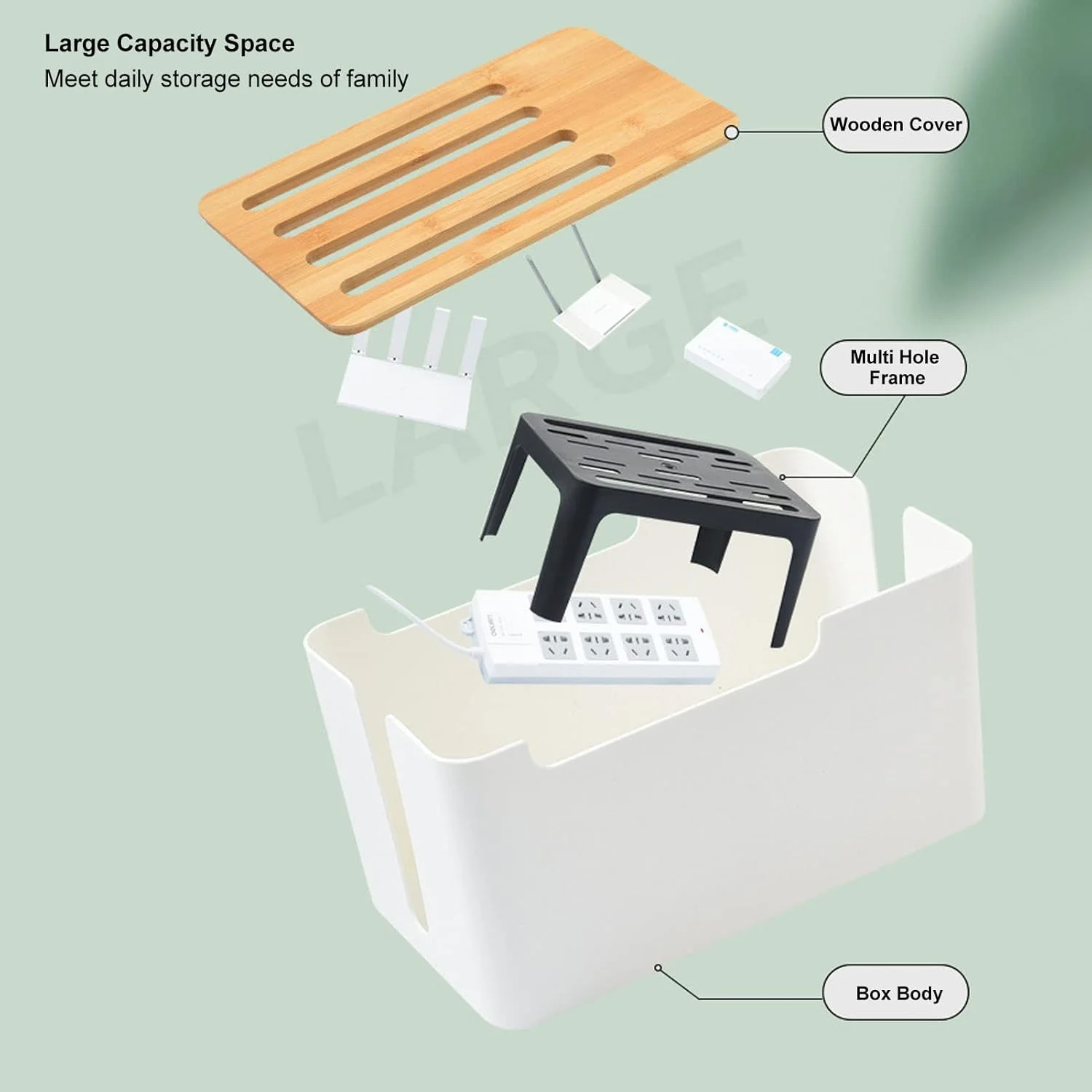 جعبه نگهداری روتر وای فای چوبی، قفسه روتر چند سوراخه، قفسه مودم وای فای، قفسه روتر بی سیم، جعبه نگهداری وای فای، سازمان دهنده مخفی کننده مدیریت کابل نوار برق برای اتاق جعبه نگهداری روتر وای فای چوبی، قفسه روتر چند سوراخه، قفسه مودم وای فای، قفسه روتر بی سیم، جعبه نگهداری وای فای، سازمان دهنده مخفی کننده مدیریت کابل نوار برق برای اتاق