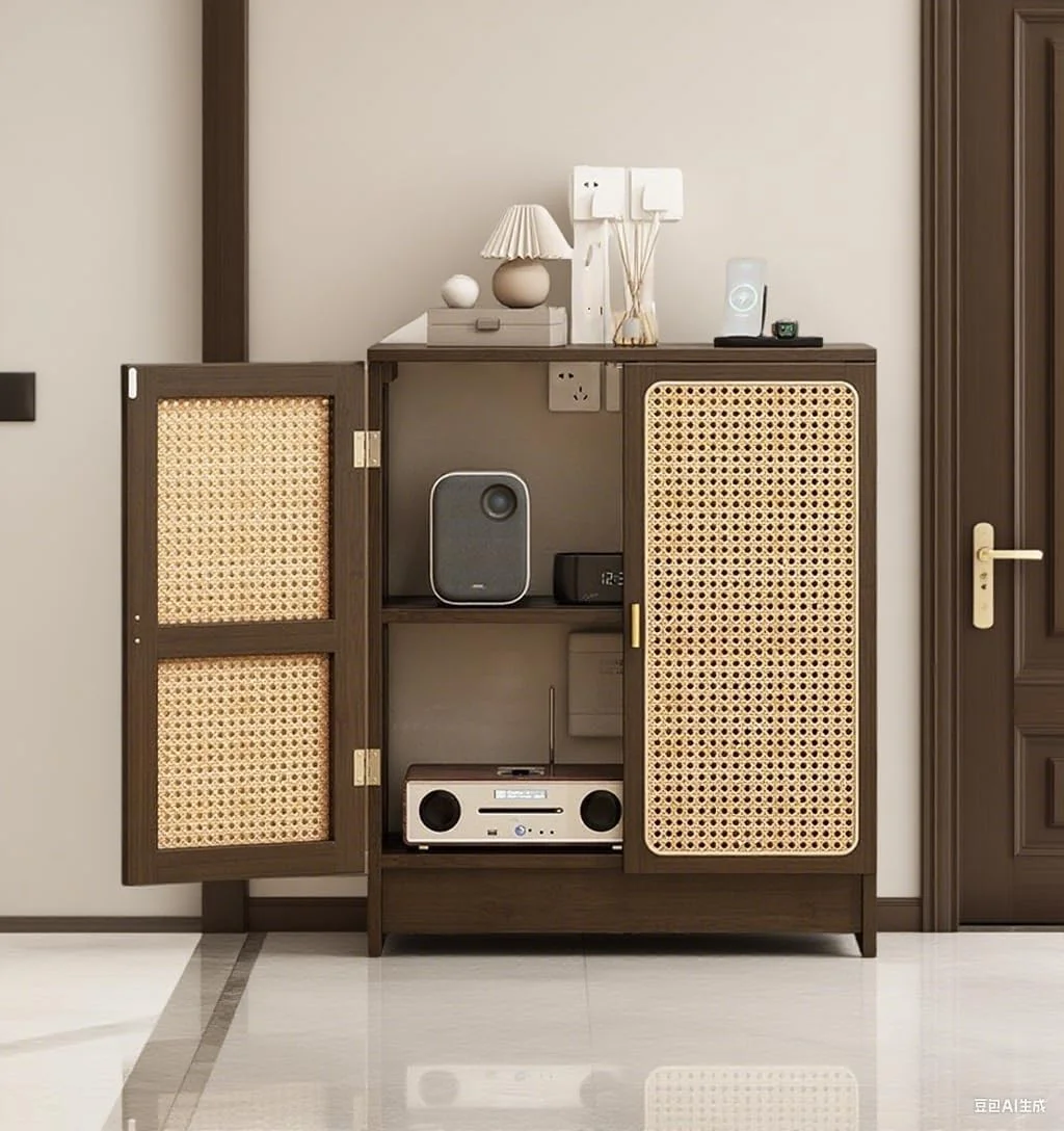 کابینت ذخیره سازی روتر بی سیم GODNOEI، 70x50x25 سانتی متر، سازمان دهنده بزرگ 2 طبقه با قفسه قابل تنظیم، پایه روتر مودم WiFi چوبی محکم برای دفتر/اتاق نشیمن، مونتاژ آسان کابینت ذخیره سازی روتر بی سیم GODNOEI، 70x50x25 سانتی متر، سازمان دهنده بزرگ 2 طبقه با قفسه قابل تنظیم، پایه روتر مودم WiFi چوبی محکم برای دفتر/اتاق نشیمن، مونتاژ آسان