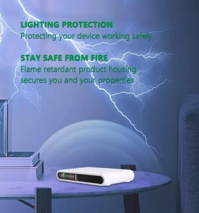 منبع تغذیه بدون وقفه DC POE-432P با باتری پشتیبان داخلی 10000mAh برای وای فای، مودم روتر، دوربین مدار بسته، با توان خروجی 17W، خروجی USB 5V 1A، DC 9V/12V/1A، 15V/24V 0.6A - سفید منبع تغذیه بدون وقفه DC POE-432P با باتری پشتیبان داخلی 10000mAh برای وای فای، مودم روتر، دوربین مدار بسته، با توان خروجی 17W، خروجی USB 5V 1A، DC 9V/12V/1A، 15V/24V 0.6A - سفید