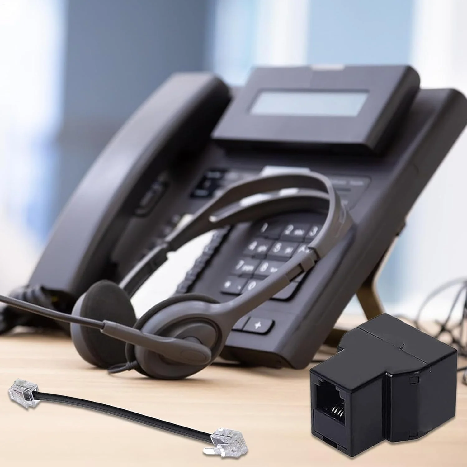 تبدیل کننده سیم تلفن | تبدیل کننده دو طرفه سیم تلفن - تبدیل کننده سیم برای تلفن، فکس، مودم، تجهیزات DSL تبدیل کننده سیم تلفن | تبدیل کننده دو طرفه سیم تلفن - تبدیل کننده سیم برای تلفن، فکس، مودم، تجهیزات DSL