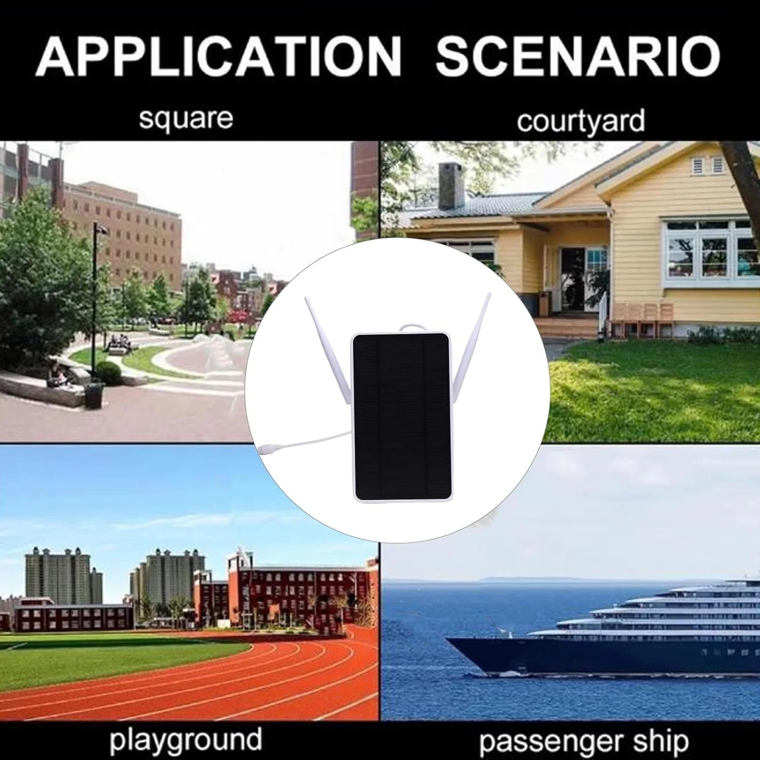 مودم روتر 4G LTE با انرژی خورشیدی، ضد آب IP66، توسعه دهنده وای فای خورشیدی 6 واتی با اسلات سیم کارت و استقامت طولانی، تکرار کننده روتر وای فای 50 متری برای فضای باز با باتری 12000MAh (نسخه ایالات متحده) مودم روتر 4G LTE با انرژی خورشیدی، ضد آب IP66، توسعه دهنده وای فای خورشیدی 6 واتی با اسلات سیم کارت و استقامت طولانی، تکرار کننده روتر وای فای 50 متری برای فضای باز با باتری 12000MAh (نسخه ایالات متحده)