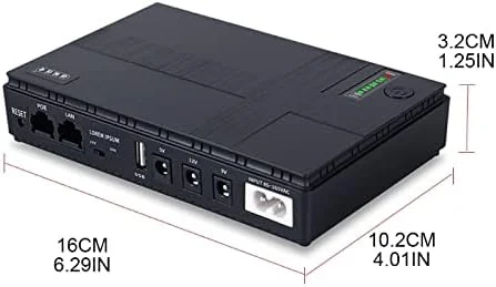منبع تغذیه بدون وقفه DC 5V، 9V، 12V مینی UPS با ظرفیت بالا برای تجهیزات مداربسته و مودم منبع تغذیه بدون وقفه DC 5V، 9V، 12V مینی UPS با ظرفیت بالا برای تجهیزات مداربسته و مودم