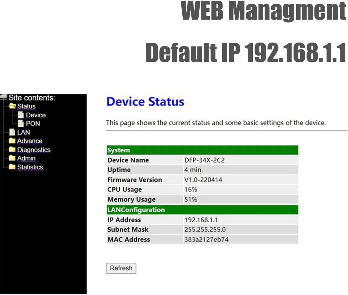 آداپتور فیبر نوری 1.25G/2.5G XPON/GPON/EPON ONU، SFP Stick ONU، پشتیبانی از تغییر MAC SN LOID، پورت SFP، برای سوئیچ شبکه/روتر/مبدل رسانه آداپتور فیبر نوری 1.25G/2.5G XPON/GPON/EPON ONU، SFP Stick ONU، پشتیبانی از تغییر MAC SN LOID، پورت SFP، برای سوئیچ شبکه/روتر/مبدل رسانه