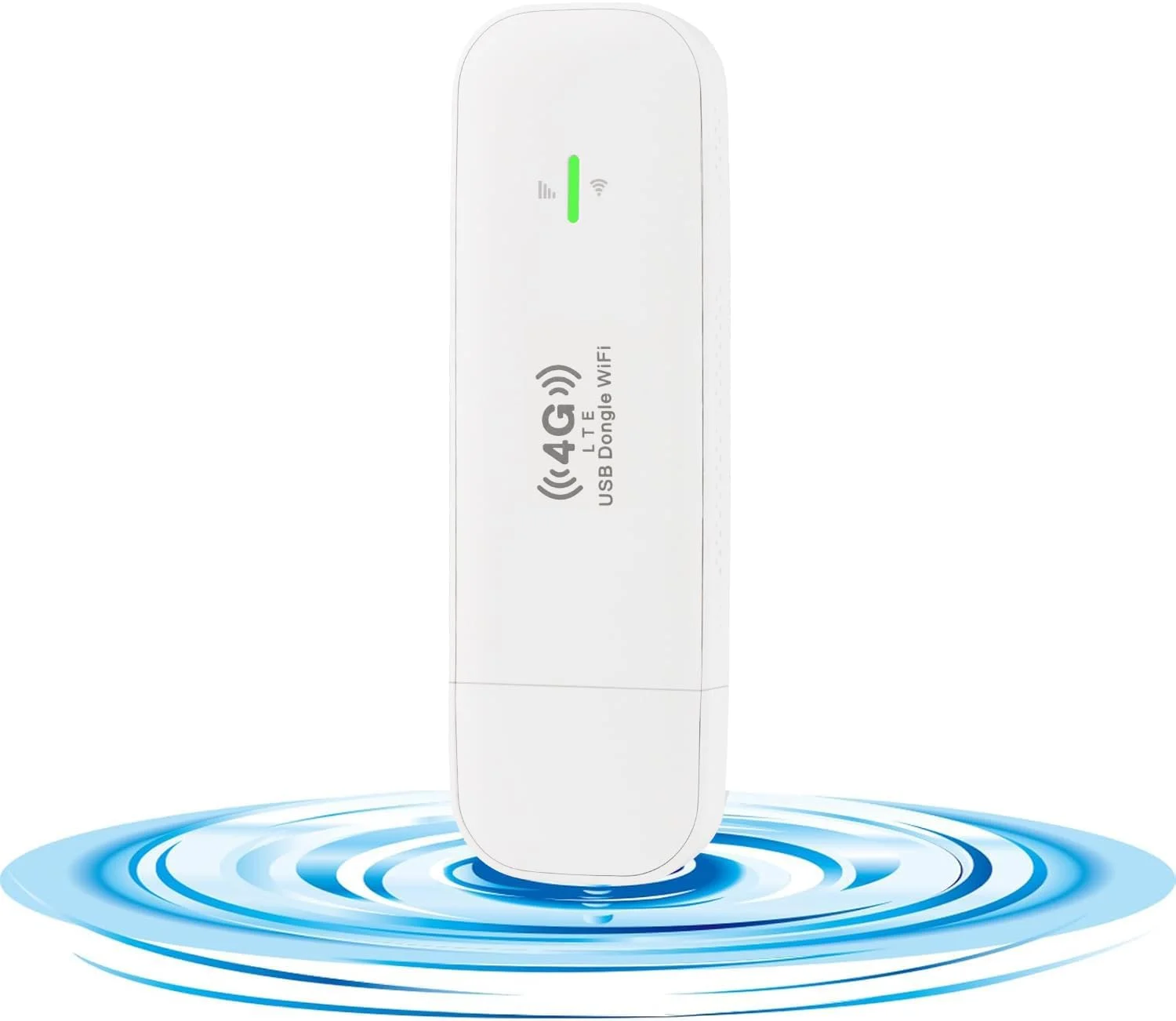 مودم اینترنت 4G با سرعت 150 مگابیت بر ثانیه KuWFi، دانگل USB وای فای 4G LTE، مودم کلید بی سیم 4G با اسلات سیم کارت، آداپتور شبکه 4G LTE، مناسب برای فروشگاه/خانه، اتصال 10 کاربر