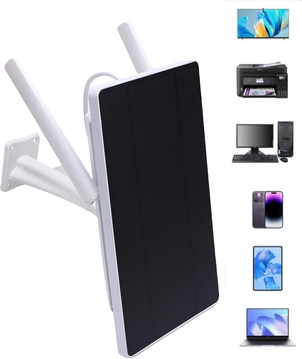 مودم روتر 4G LTE خورشیدی Jiawu برای فضای باز با اسلات سیم کارت، توسعه دهنده WiFi خورشیدی، باتری داخلی 10 وات و 15000 میلی آمپر ساعت، ضد آب IP66، برای کمپینگ، RV و فضای باز (نسخه ایالات متحده) مودم روتر 4G LTE خورشیدی Jiawu برای فضای باز با اسلات سیم کارت، توسعه دهنده WiFi خورشیدی، باتری داخلی 10 وات و 15000 میلی آمپر ساعت، ضد آب IP66، برای کمپینگ، RV و فضای باز (نسخه ایالات متحده)