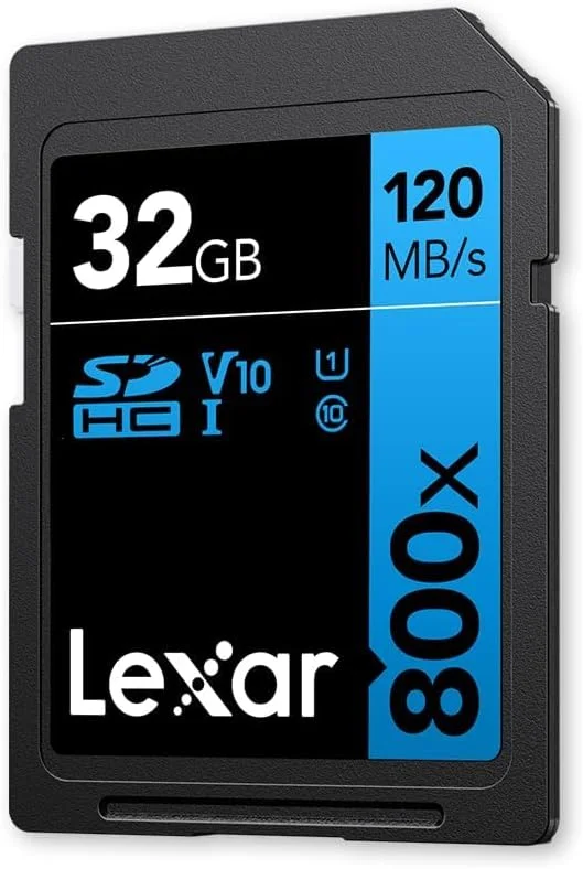 کارت های حافظه لکسار 800x PRO SDHC/SDXC UHS-I سری آبی 32 گیگابایت