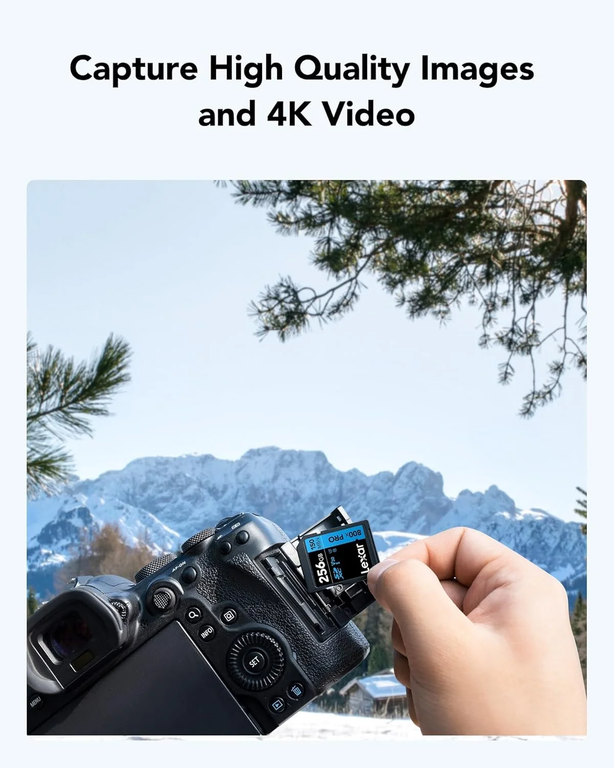 کارت حافظه اس دی Lexar High-Performance 800x PRO با ظرفیت 64 گیگابایت، کارت SDXC UHS-I، کارت SD 3.0 با سرعت خواندن تا 150 مگابایت بر ثانیه، V30، U3، C10 برای دوربین های عکاسی، دوربین های DSLR میان رده و دوربین های فیلمبرداری HD (LSD0800P064G-BNNAA) کارت حافظه اس دی Lexar High-Performance 800x PRO با ظرفیت 64 گیگابایت، کارت SDXC UHS-I، کارت SD 3.0 با سرعت خواندن تا 150 مگابایت بر ثانیه، V30، U3، C10 برای دوربین های عکاسی، دوربین های DSLR میان رده و دوربین های فیلمبرداری HD (LSD0800P064G-BNNAA)