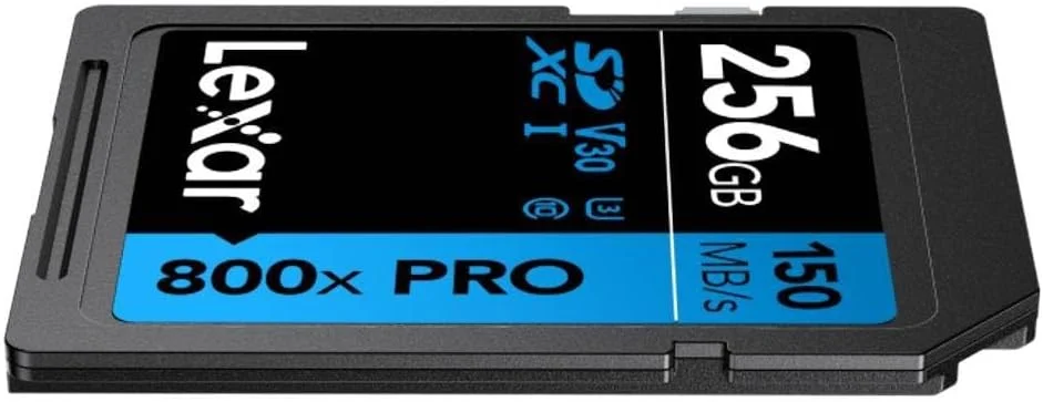 کارت حافظه لکسار® با عملکرد بالا 800x PRO SDHC™/SDXC™ UHS-I سری آبی