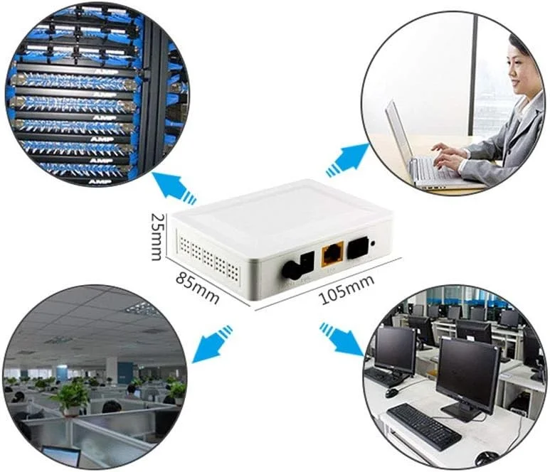 مودم فیبر نوری OXPMFY EPON OUN گیگابیتی تک پورت ONU ترمینال نوری نوع داده تجهیزات روتر فیبر نوری