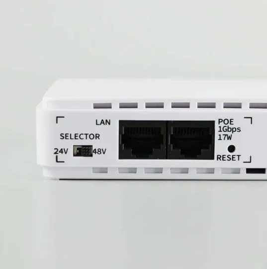 منبع تغذیه POE کوچک قابل حمل POE430P-1000M-24V با USB 5V DC12v/9v، POE24V/ پورت گیگابیتی 1Gbps POE و آداپتور داخلی منبع تغذیه POE کوچک قابل حمل POE430P-1000M-24V با USB 5V DC12v/9v، POE24V/ پورت گیگابیتی 1Gbps POE و آداپتور داخلی
